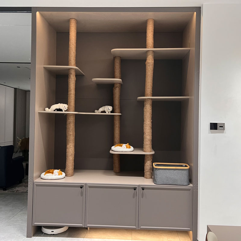 O que faz de um gabinete de espaço para animais de estimação a escolha das casas modernas?