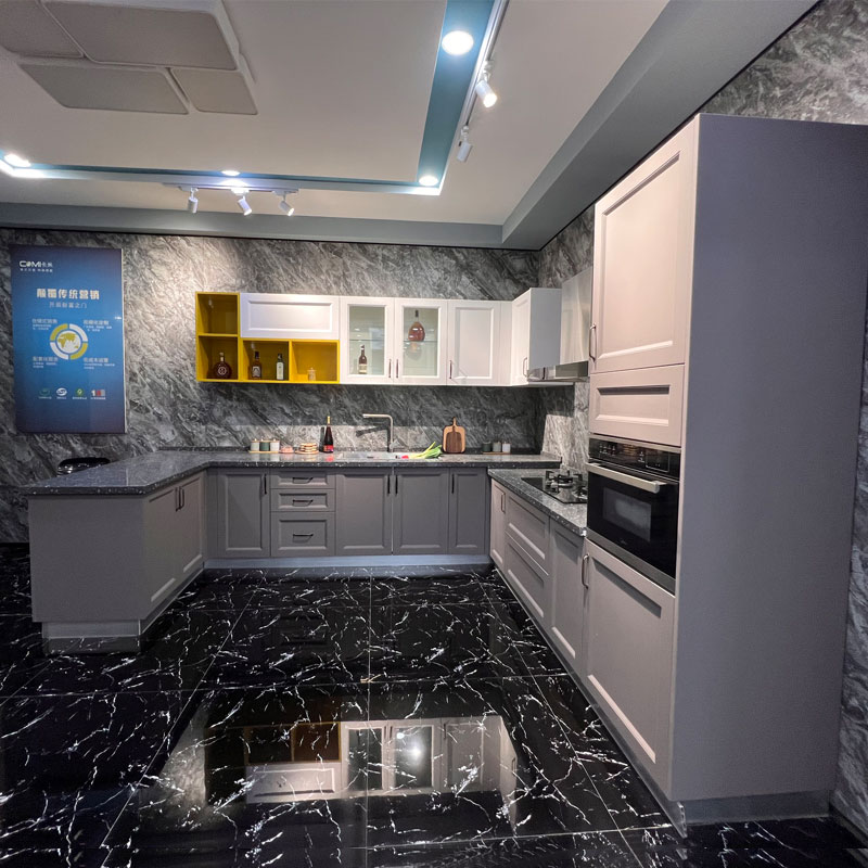 Por que os armários de cozinha cinza modernos em PVC estão se tornando a primeira escolha para residências contemporâneas?