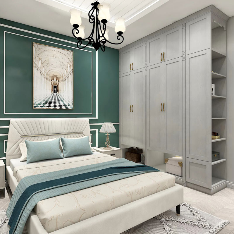 Quarto de PVC e caminhe em guarda -roupas de quarto